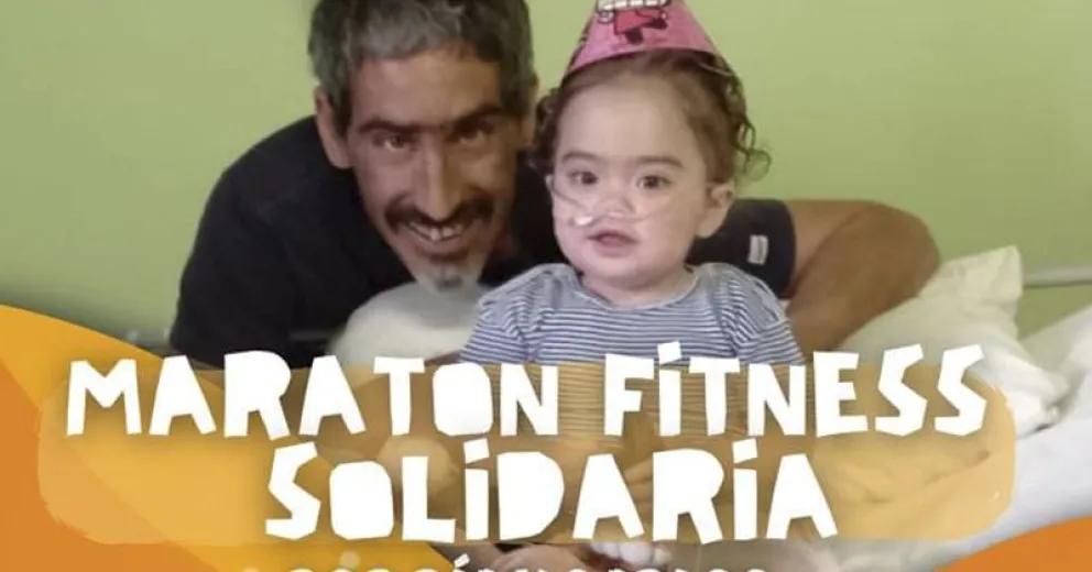 Doble maratón fitness solidaria para Pía y Grupo Encuentro