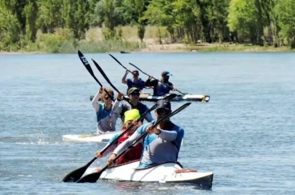Se desarrollará el primer Campeonato Provincial de canotaje en el Alto Valle