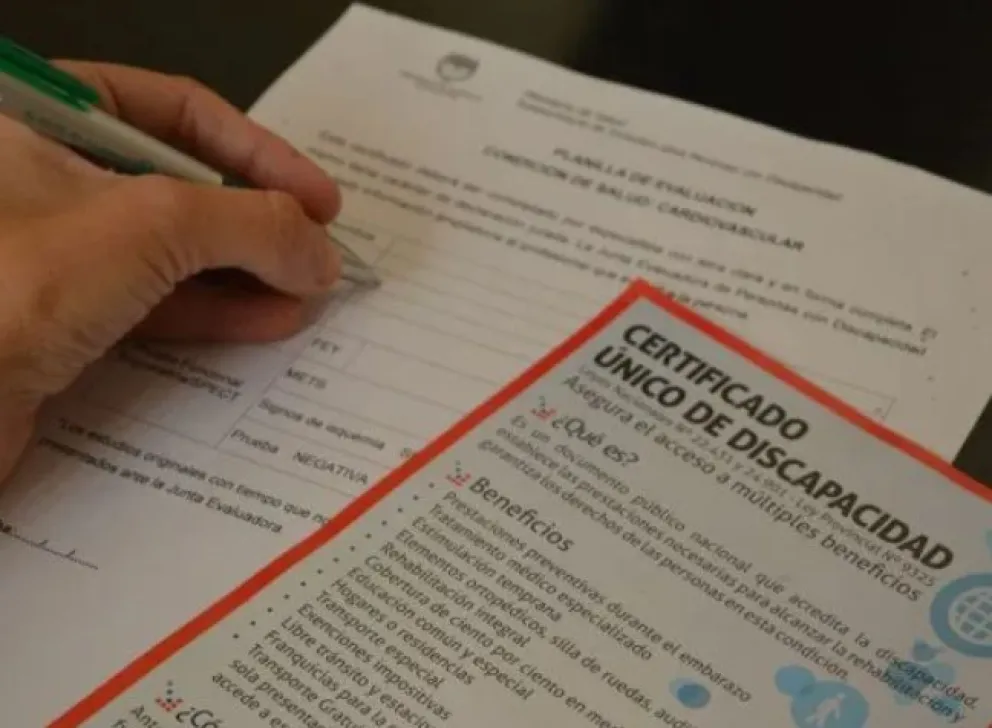 Novedades sobre el vencimiento del Certificado Único de Discapacidad