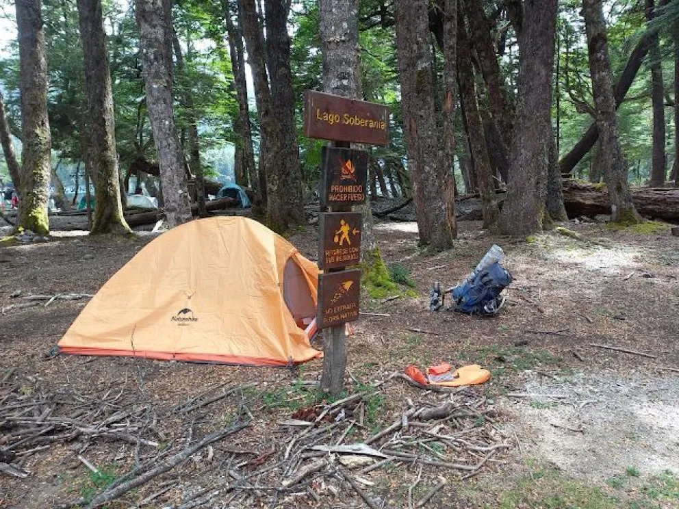 Con miles de hectáreas de bosque en llamas, detectan a turista haciendo fuego y acampando en lugar no habilitado