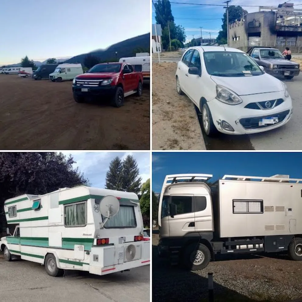 Municipio de El Bolsón aplicó multas a casillas rodantes mal estacionadas