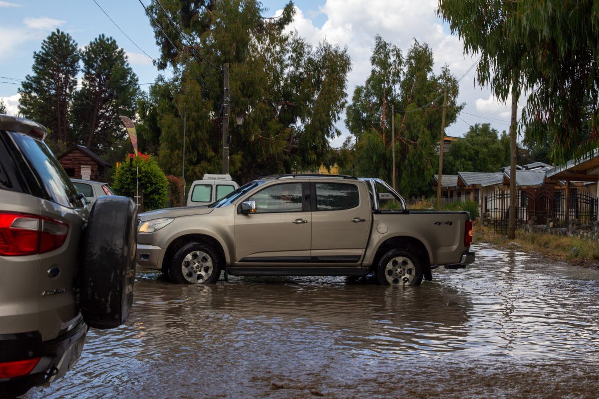 La Lluvia Con Granizo Se Sintió En Toda La Zona De Los Kilómetros Y Generó Complicaciones 1300