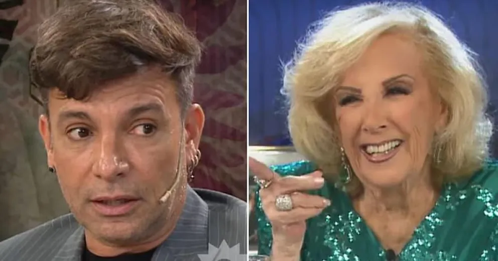 Mirtha Legrand apuró a Martín Bossi y lanzó una dura pregunta sobre Fátima Florez