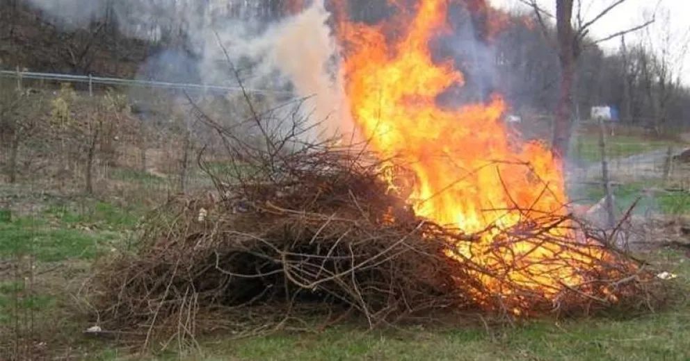 Estos son los costos de las multas por encender fogones y realizar quemas