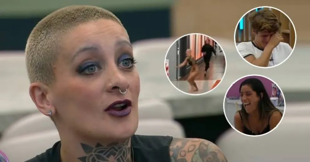 Furia corrió a atender el teléfono rojo desnuda y estallaron los memes de Gran Hermano