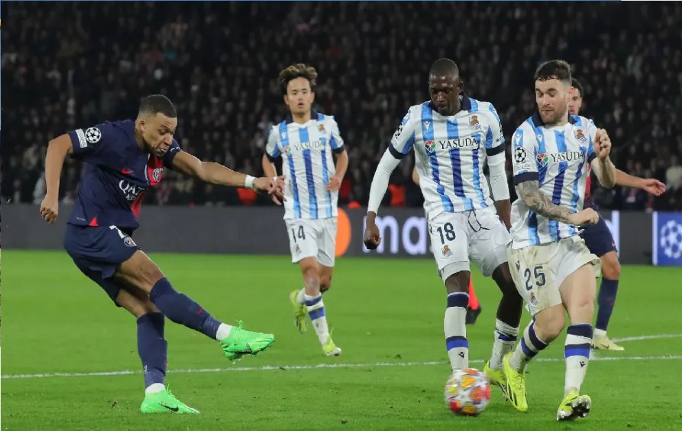 PSG dio el primer golpe en la ida de octavos de final