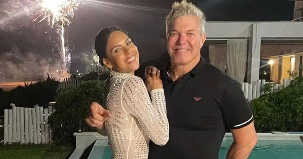 La foto vintage de Barby Franco y Fernando Burlando por el Día de los Enamorados