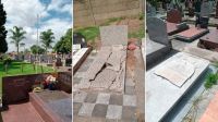 Vandalizaron las tumbas de Carlos Menem y su hijo en el Cementerio Islámico de La Tablada