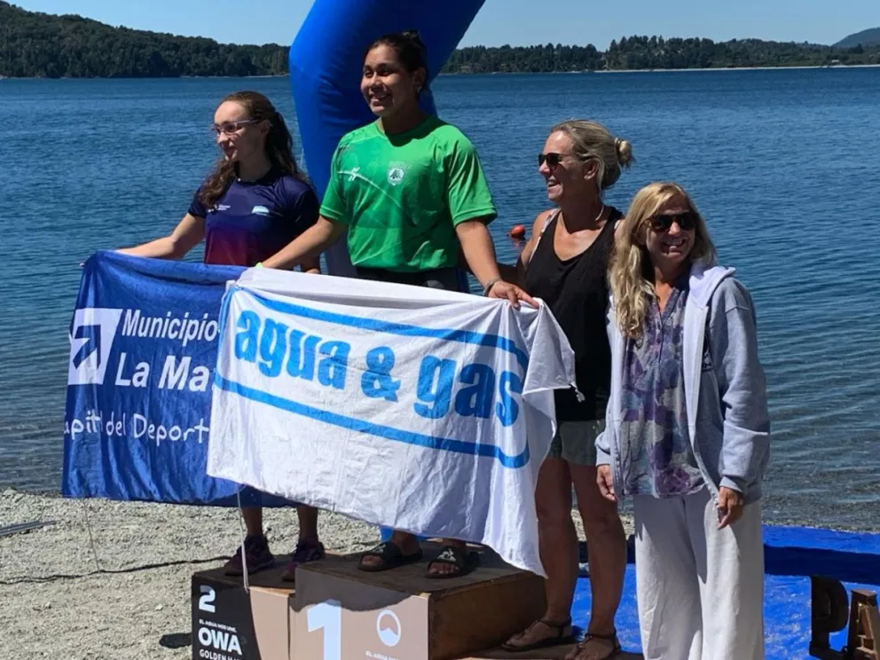 Mayte Puca se quedó con el Desafío del Lago Moreno