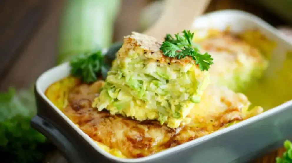 Budín de zapallitos: un plato rico, fácil y sano