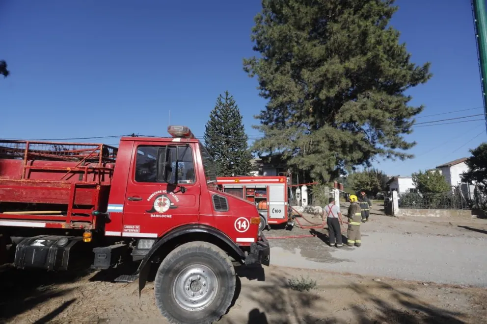  Incendio de una vivienda en el barrio San Francisco