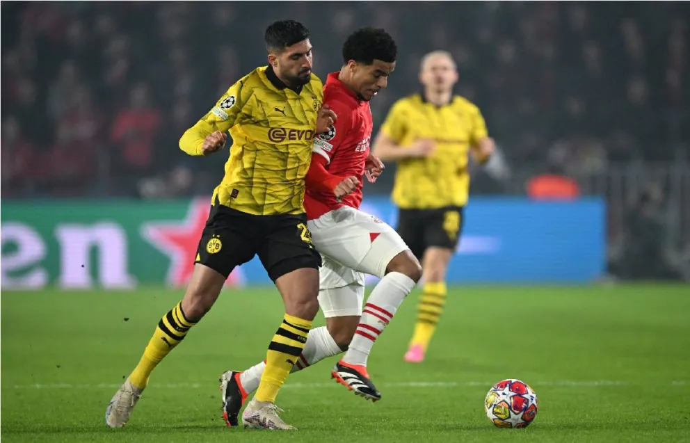 PSV y Dortmund repartieron puntos en la ida