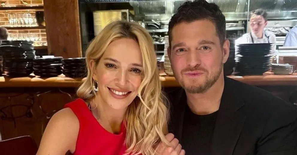 El tierno gesto de Michael Bublé y Luisana Lopilato: "La mejor sensación del mundo"