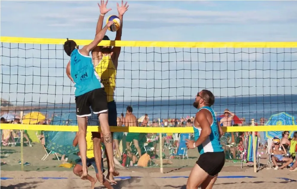 Este fin de semana, el Patagónico de beach vóley llega a Las Grutas
