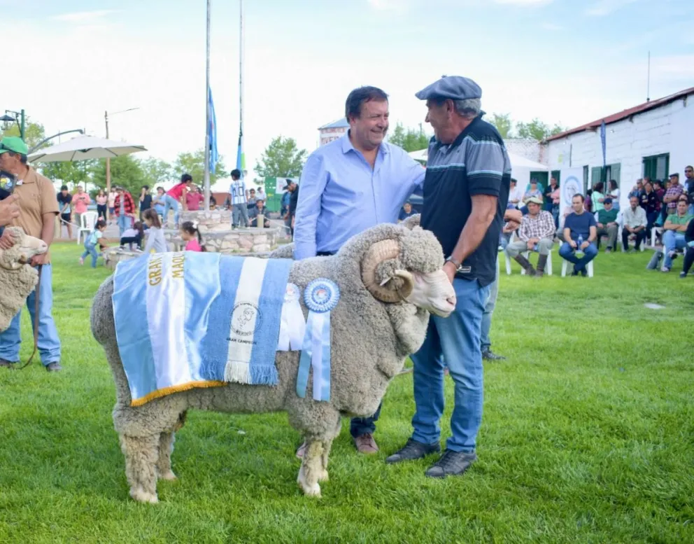Weretilneck en la Rural de Maquinchao: "Siempre vamos a estar cerca de los productores" 