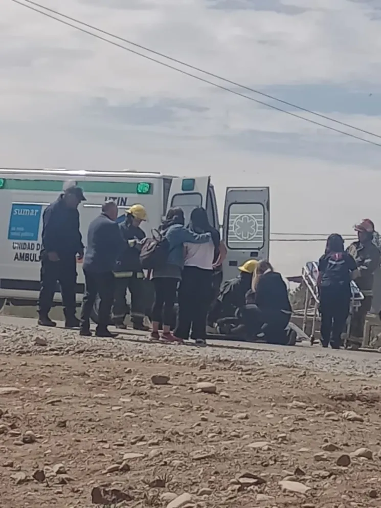 Niño sufrió varias heridas tras ser atropellado por un motociclista en el Alto de Bariloche