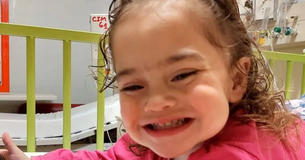 Pía fue dada de alta y continuará con la quimioterapia de manera ambulatoria