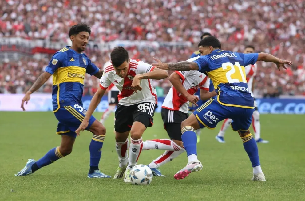 River y Boca empataron en un gran partido en el Más Monumental