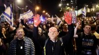 Masivas protestas en Israel: por la liberación de rehenes y la renuncia de Netanyahu