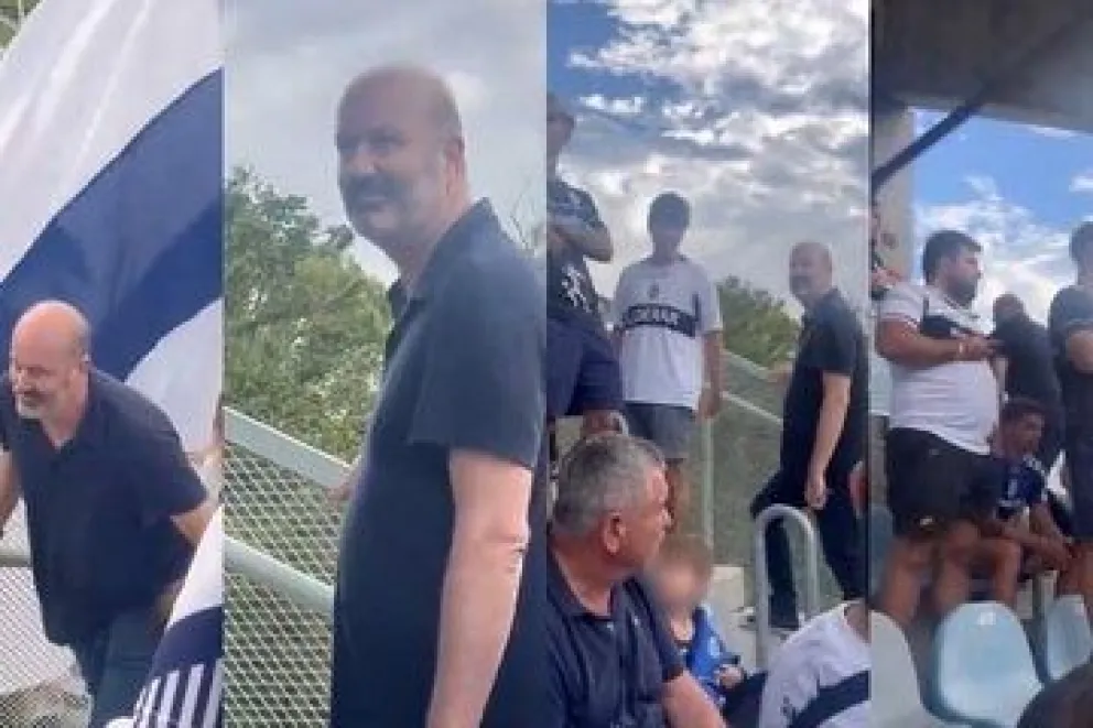 Sturzenegger fue a ver a Gimnasia y los hinchas lo recibieron con insultos y abucheos: mira el video