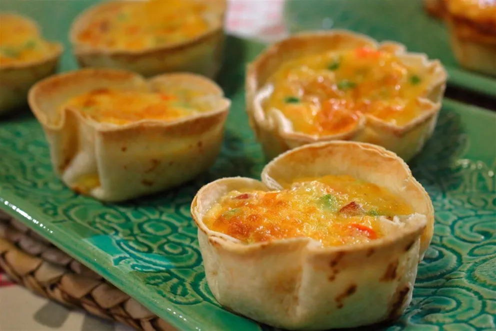 Receta exprés: hacé canastitas de cebolla y queso 