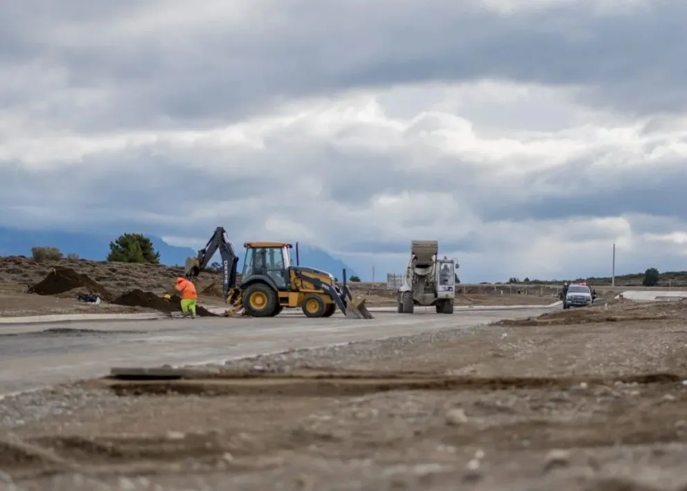 Avanzan las obras en el Parque Industrial para impulsar el sector productivo en Bariloche