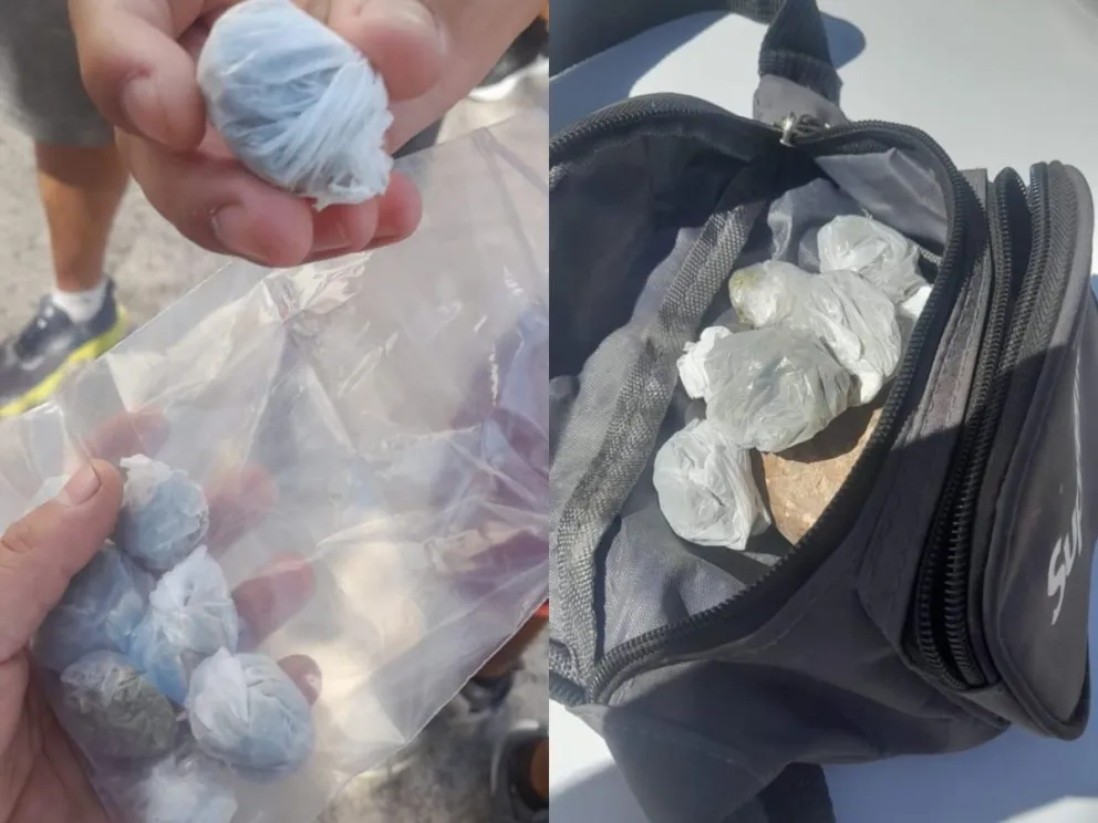 Secuestraron estupefacientes y detuvieron a dos personas durante un control de tránsito