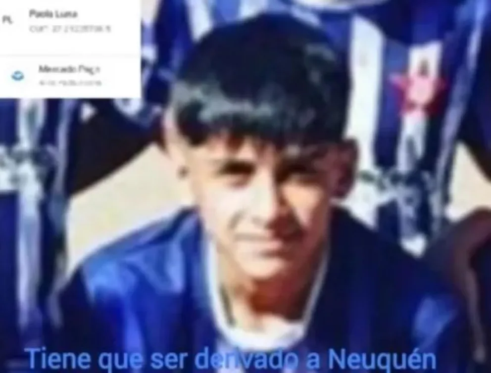 Se complicó el estado del adolescente apuñalado en la Angostura y lo derivaron a Neuquén 