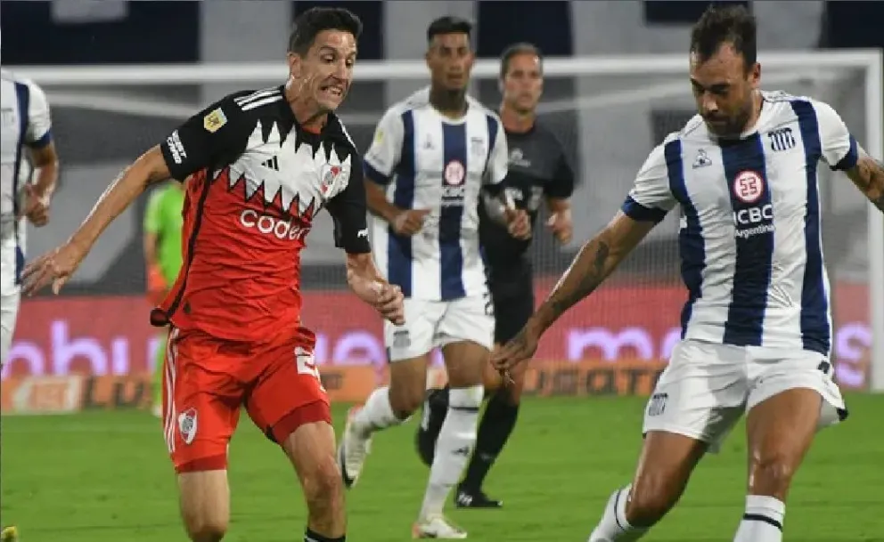 River no lo aguantó y se llevó un empate de su visita a Talleres