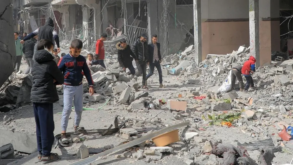 Gaza: rescataron a un niño palestino que estuvo 9 días bajo los escombros