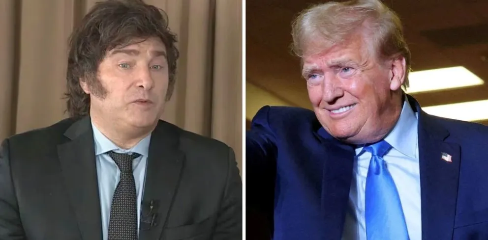 Donald Trump destaca a Javier Milei y le expresa su apoyo: "Lo amo porque él ama a Trump"