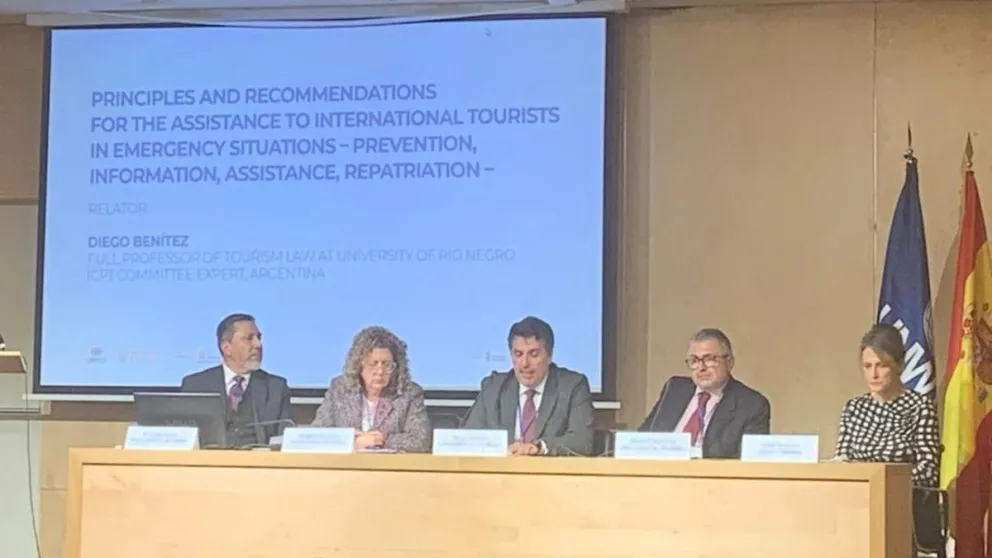 Docente de la UNRN fue invitado a formar parte del Observatorio de Derecho del Turismo de la OMT