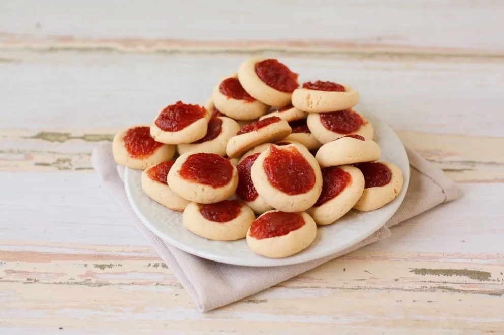 Hacé pepas de membrillo sin manteca y sin amasar