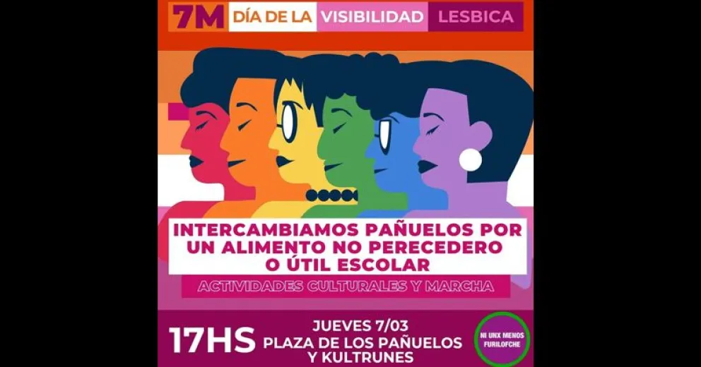 Invitan al Centro Cívico a una manifestación por el Día de la Visibilidad Lésbica