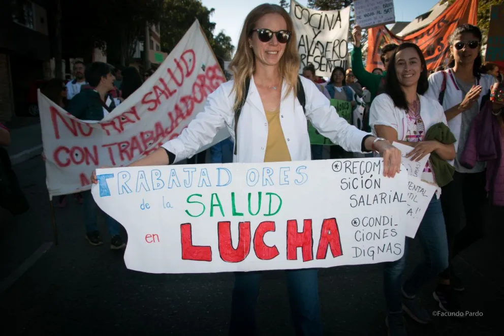 Personal de salud se adhiere al 8M y la próxima semana continúan las medidas de fuerza 