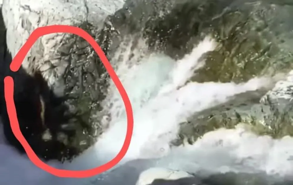 Una extraña sombra captada en la zona del Cajón del Azul genera revuelo en las redes