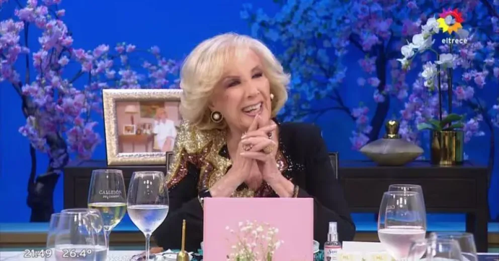 Mirtha Legrand reveló en su mesa a qué se volvió adicta