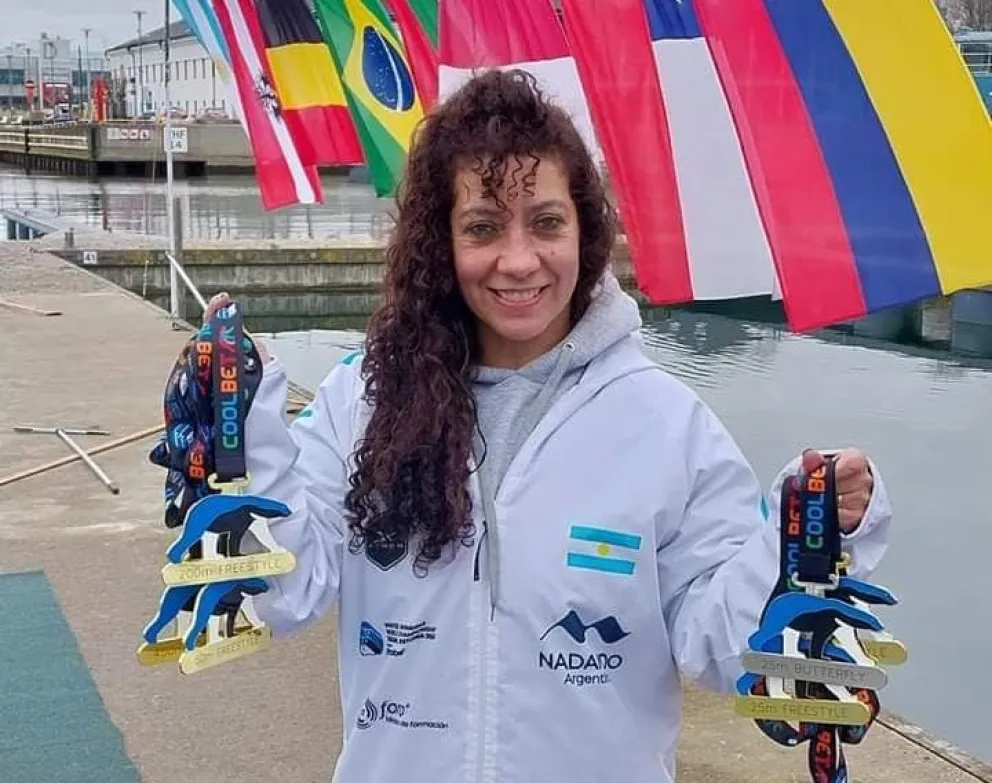 Espectacular cierre mundialista para Roxana Pescader 