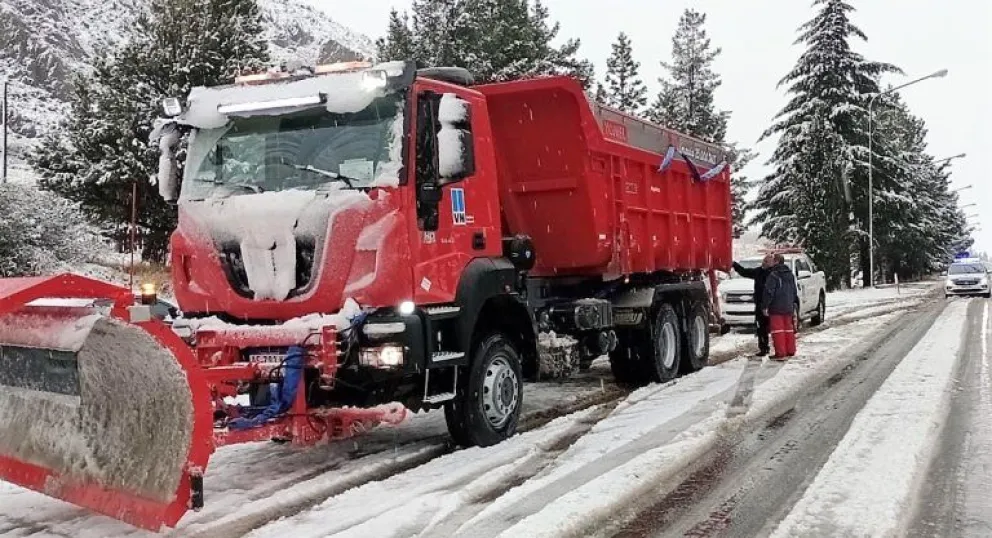 Vialidad Nacional trabaja en el Plan Integral de Mantenimiento Invernal 2024
