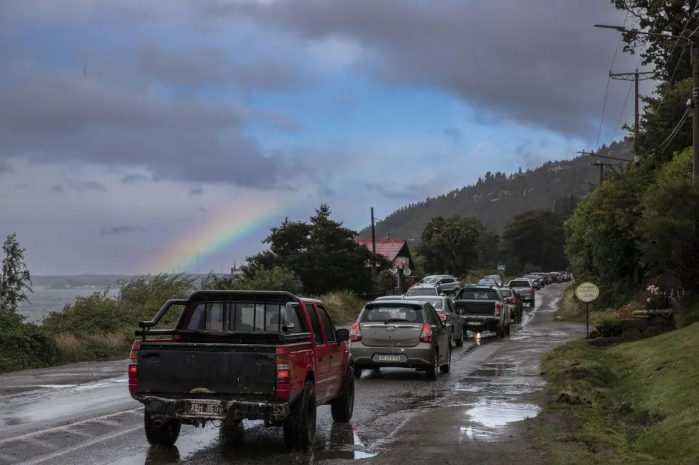 Ampliaron el alerta por fuertes lluvias en Bariloche y la región