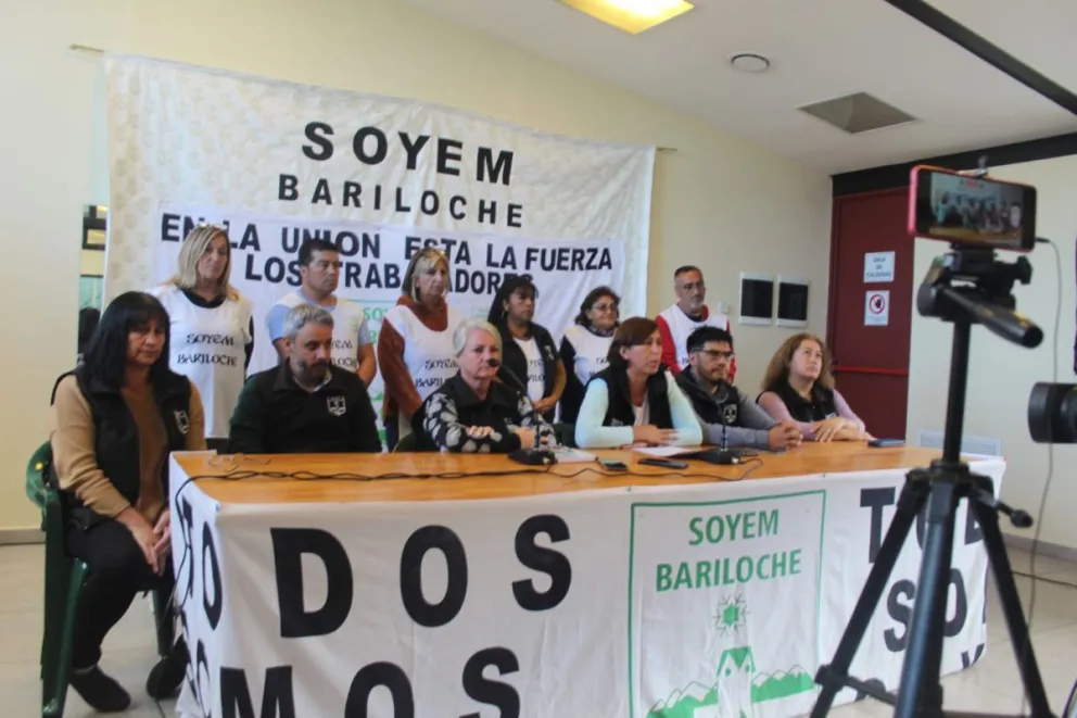 El SOYEM Bariloche repudió "la irrespetuosa actitud del intendente Walter Cortés" 