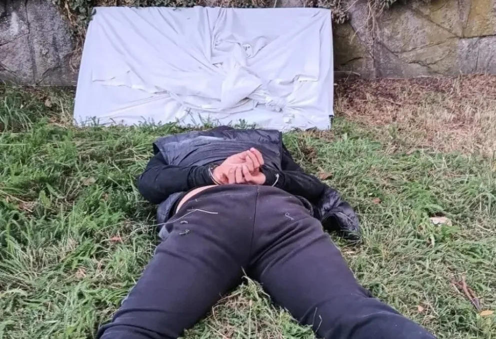 Un ladrón fue atrapado luego de robar un televisor de una cabaña turística