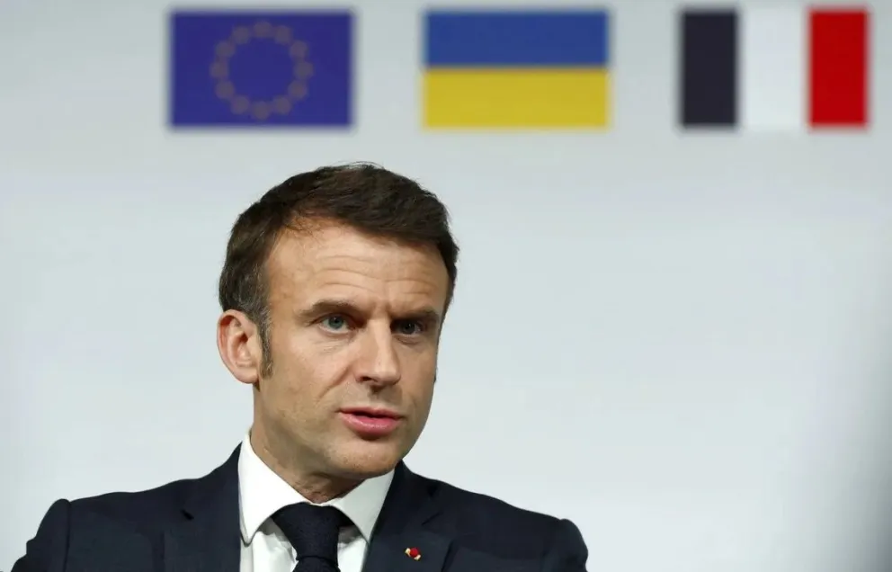 Macron dijo que Europa debe estar preparada para una guerra con Rusia