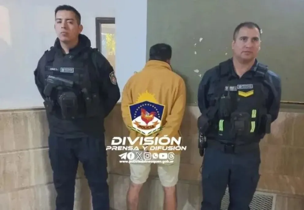 Lo buscaban en el Alto Valle y se paseaba por el Parque Central de Neuquén