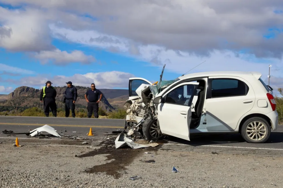 Son seis las personas heridas en el fuerte choque de Ruta 237
