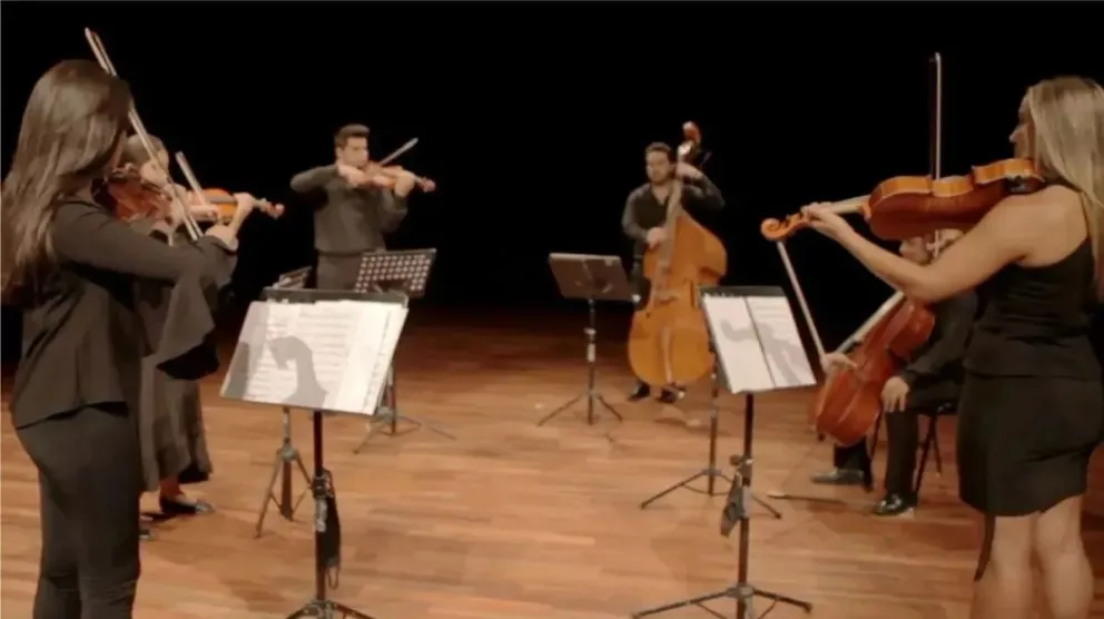 El Ensamble de Cuerdas presenta su repertorio del folklore latinoamericano