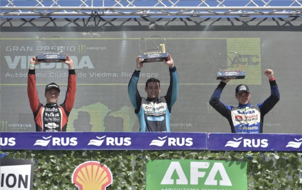 No fue producto de la suerte: Diego Azar sólido ganador del TC Pista en Viedma