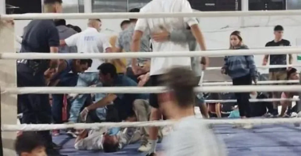 Habló el árbitro agredido por “La Bestia” Godoy durante un encuentro de boxeo femenino