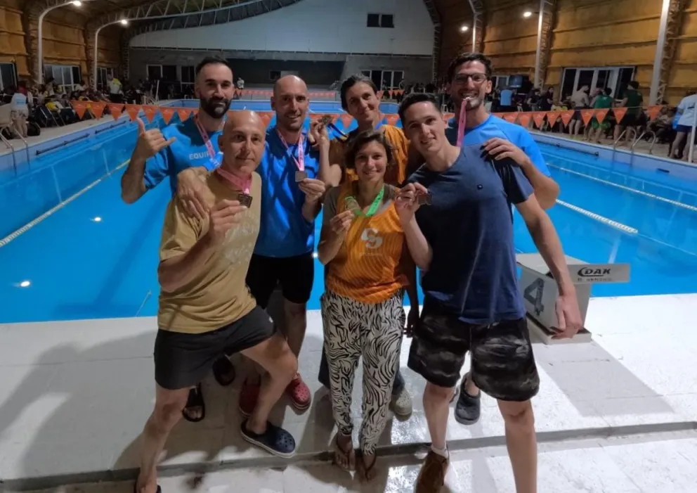 Bariloche presente en la primera fecha del calendario regional de natación máster