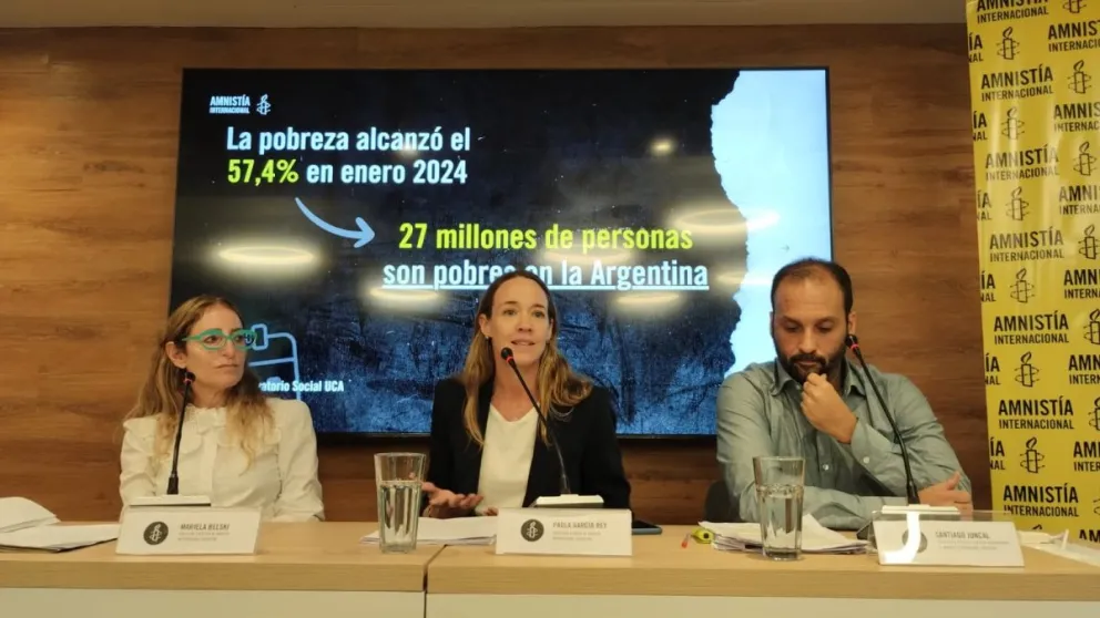 Amnistía Internacional realizó un fuerte comunicado sobre los primeros 100 días de Milei
